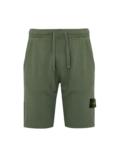 Bermuda shorts in cotone mafile' Musk STONE ISLAND | 6200009S0060V0159
